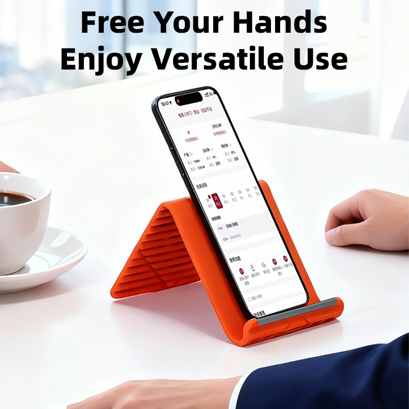 Tablet Phone Accessories - Гибкий силиконовый складной держатель для телефона