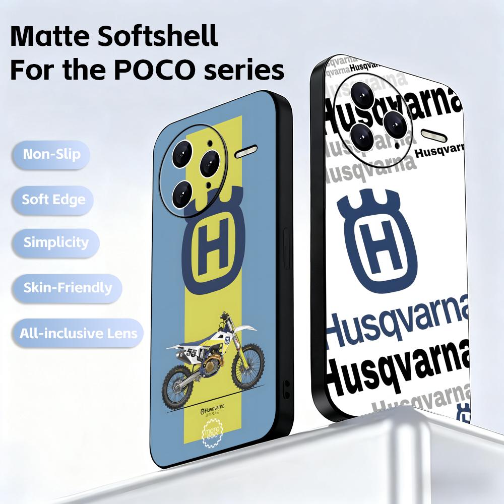 Xiaomi Poco X6 - Популярный чехол для телефона H-Husqvarna для