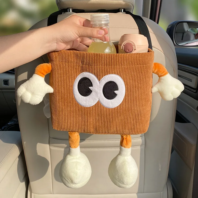 Tablet Accessories For Car - Автомобильный мусорный бак, мультяшный глаз, зонтик,