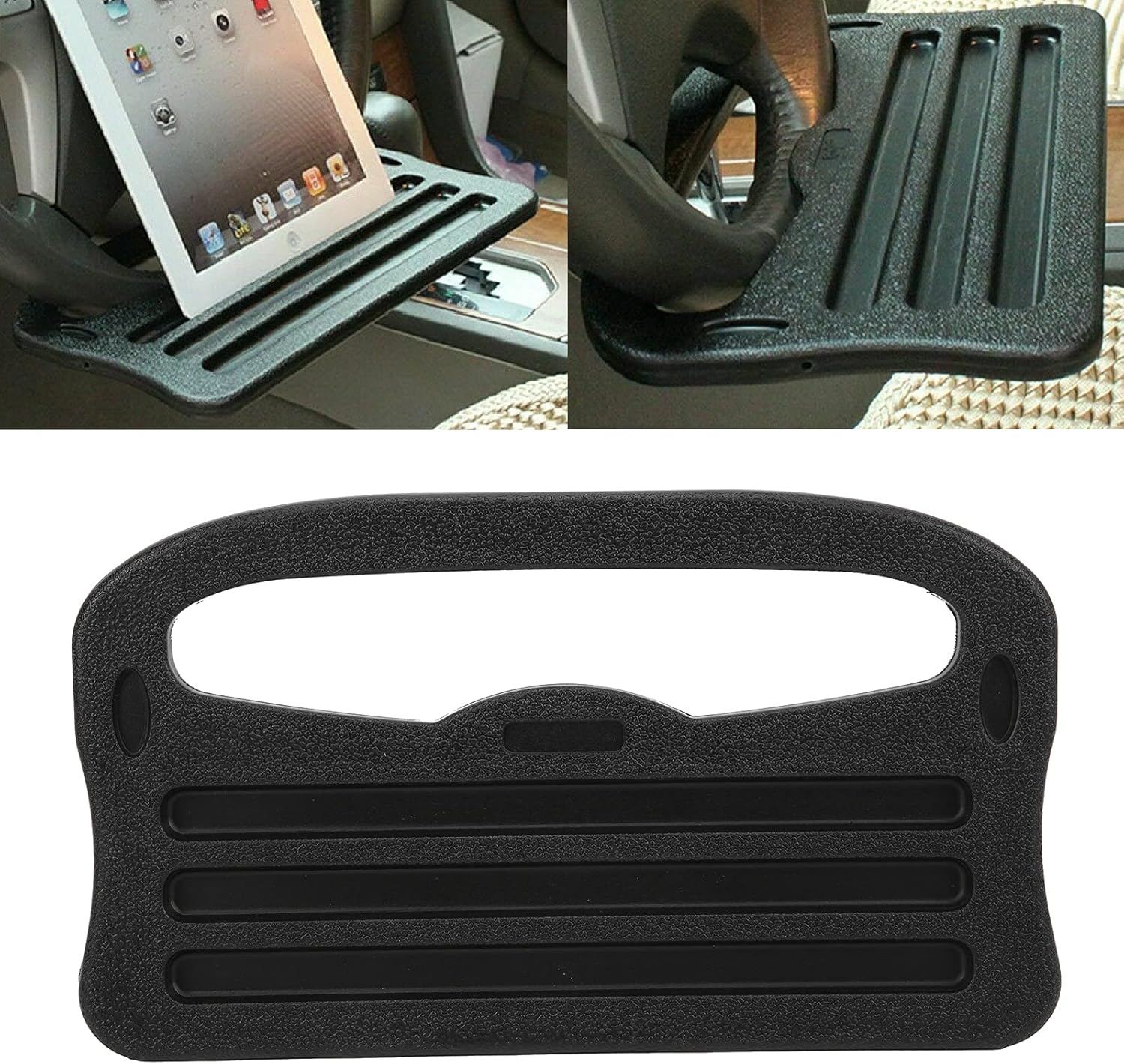 Tablet Accessories For Car - Подставка-органайзер 2-в-1 для руля автомобиля: аксессуар