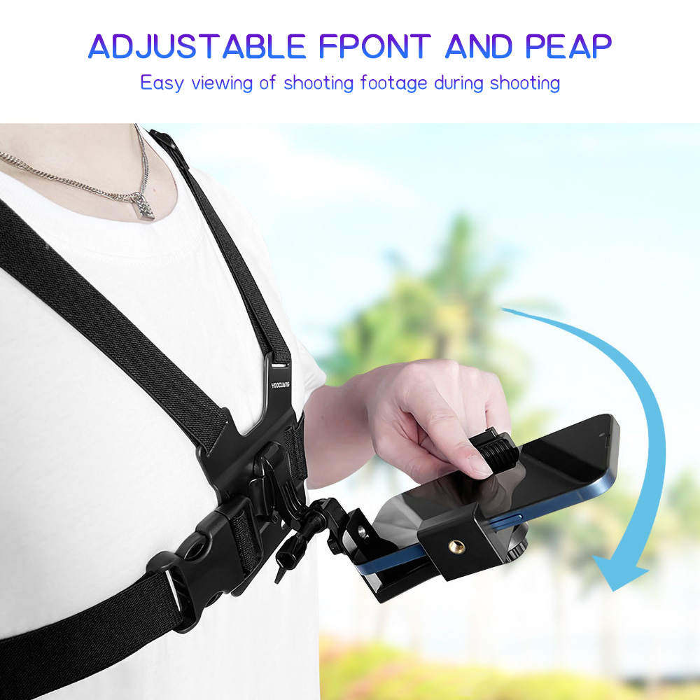 Tablet Stand Adjustable - Ремешок-держатель для телефона на грудь, регулируемый