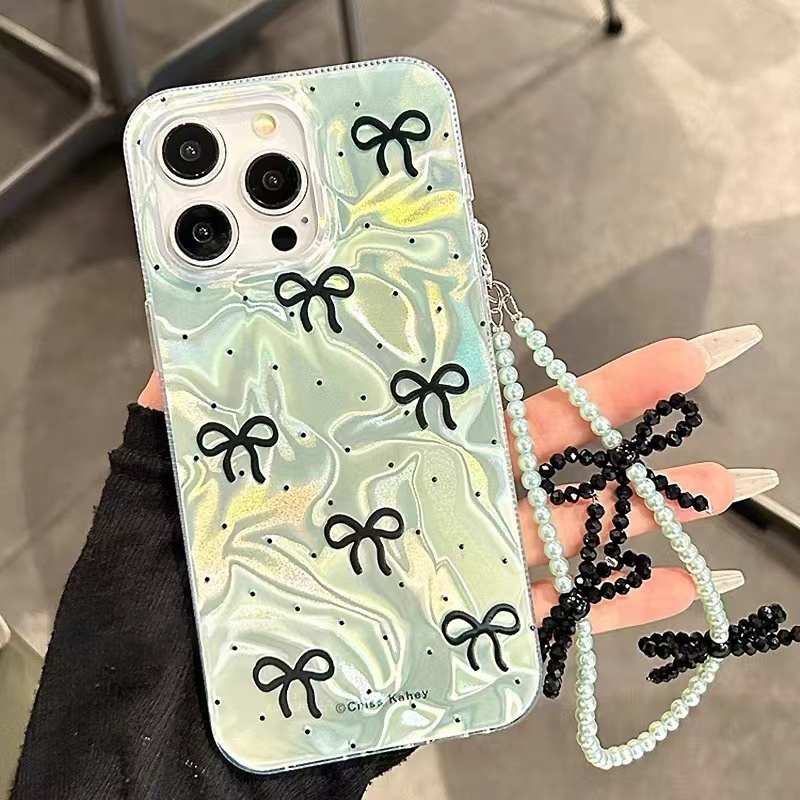 Realme Note 50 - Чехол с жемчужным бантом для Realme