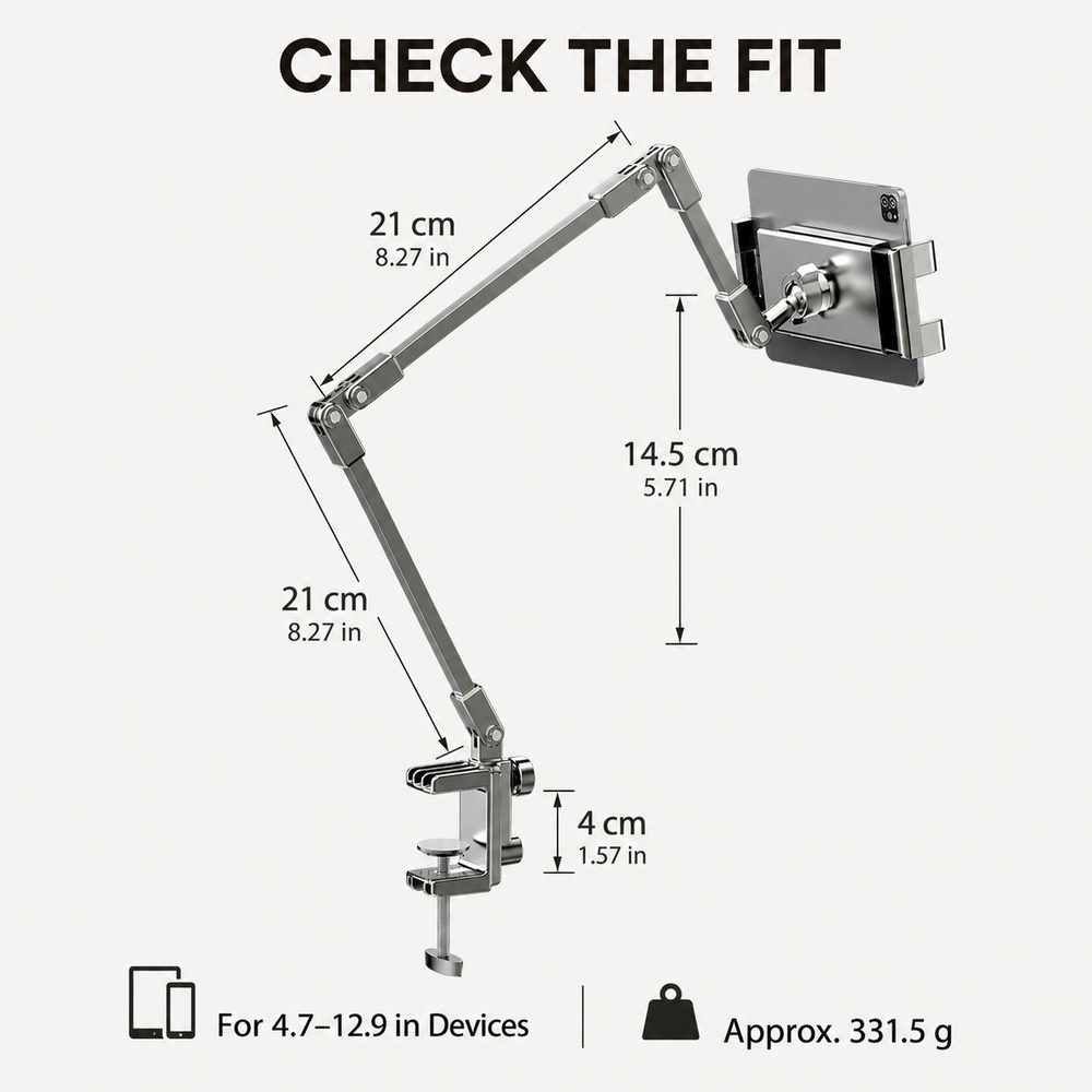 Регулируемая подставка-держате – обзор и цена Tablet Stand Adjustable