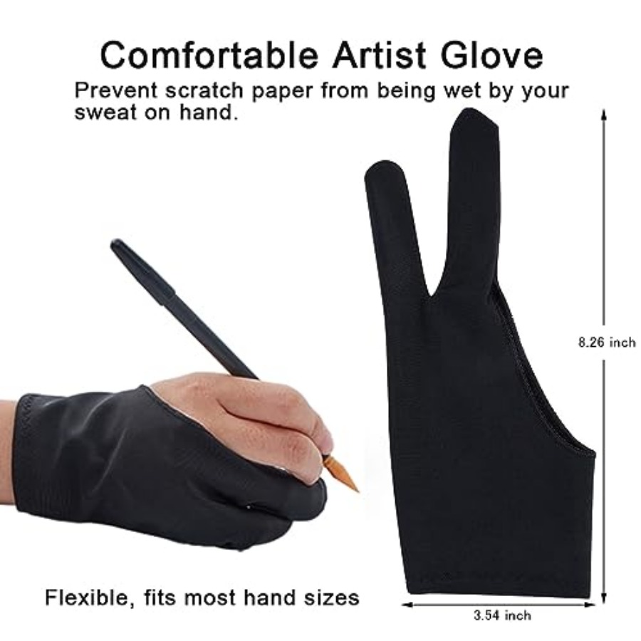 Набор для скретч-арта, 11 пред – обзор и цена Drawing Glove Artist