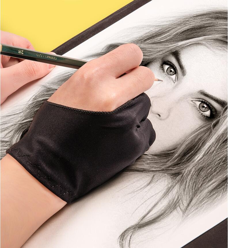 Перчатки для рисования с двумя – обзор и цена Drawing Glove Artist