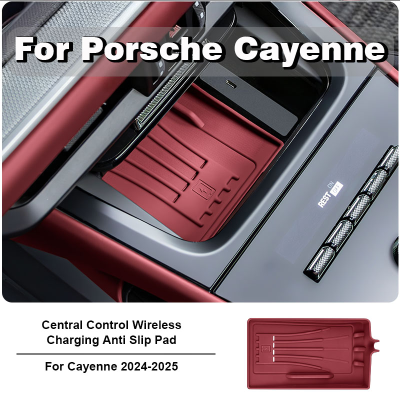 Для Porsche Cayenne 2018-2025  – обзор и цена Wireless Charging Pad
