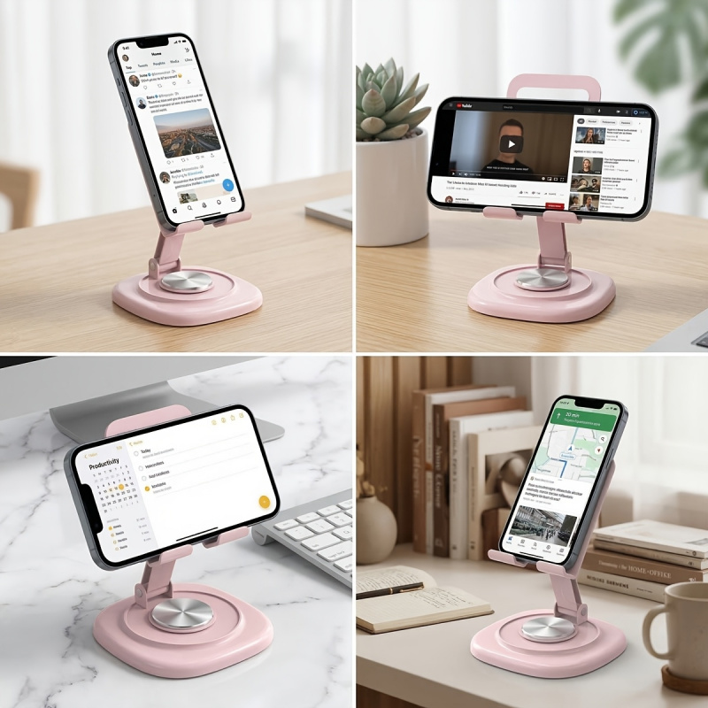Настольная металлическая враща – обзор и цена Tablet Stand Adjustable