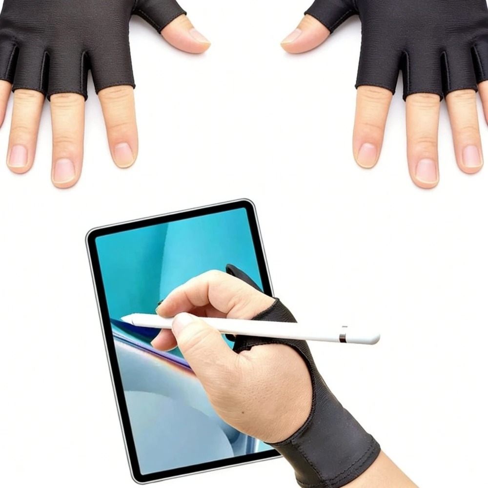 Перчатки для художников с защи – обзор и цена Drawing Glove Artist