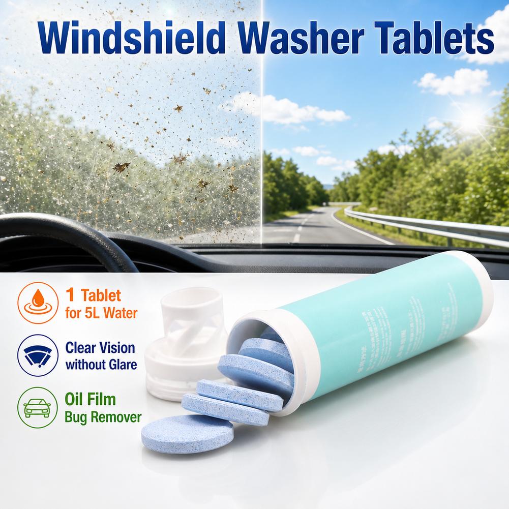 Таблетки для очистки лобового  – обзор и цена Tablet Accessories For Car