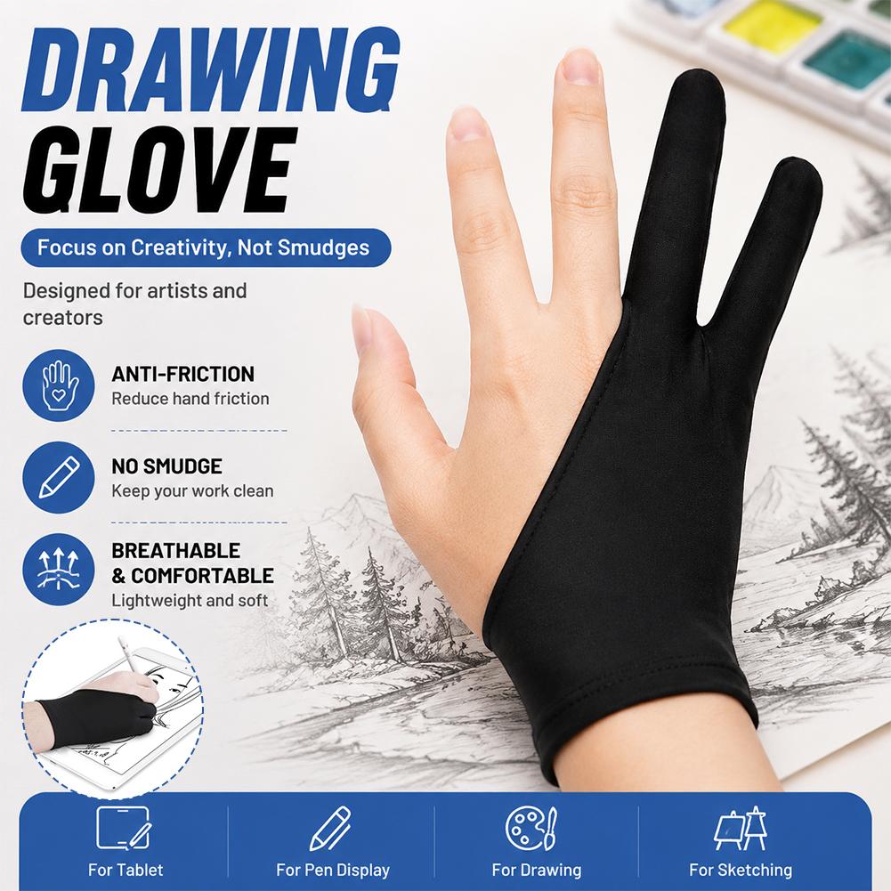 Перчатки для рисования, не сод – обзор и цена Drawing Glove Artist